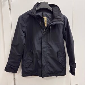 Burton boys link systems Black Hooded Jacket for 10-12 years old